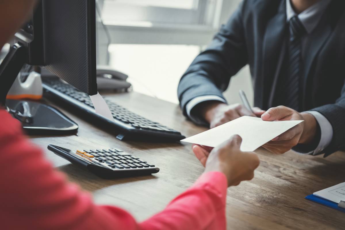 man getting salary from employer | work in Canada